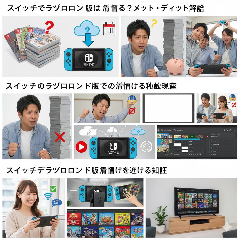 スイッチダウンロード版の後悔を避ける知識