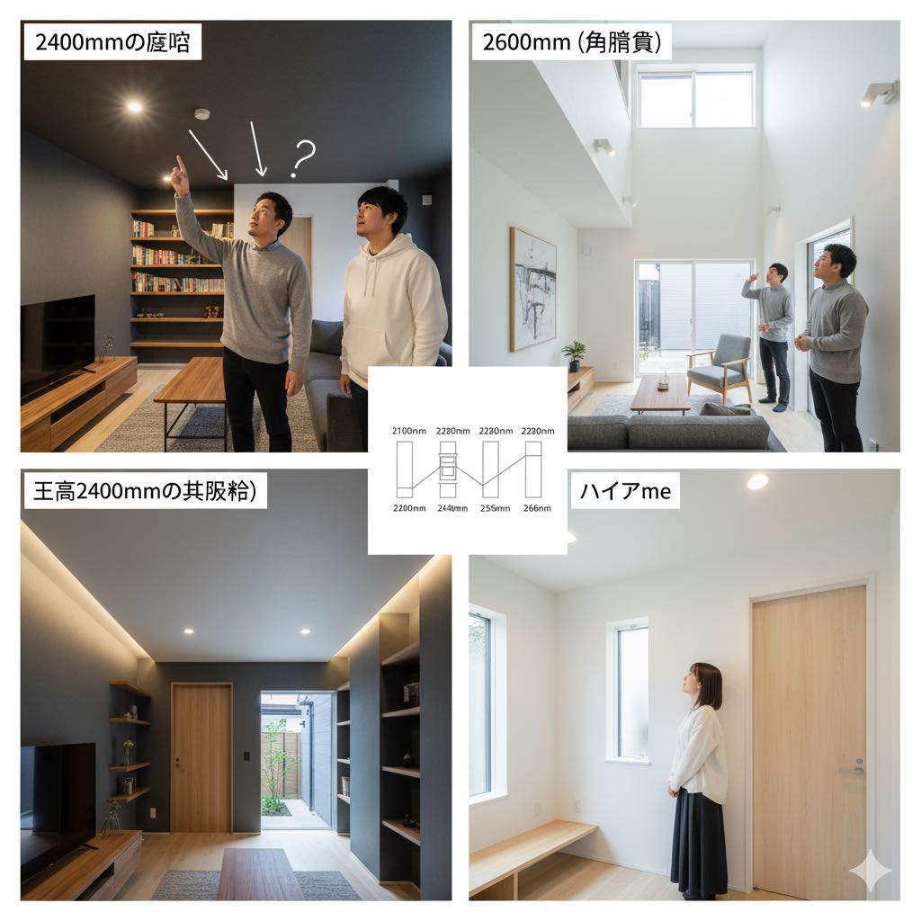 天井高2400での後悔を避ける基礎知識