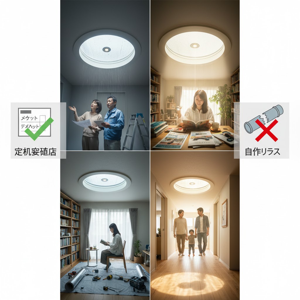 最終チェック！スカイライトチューブで後悔しない