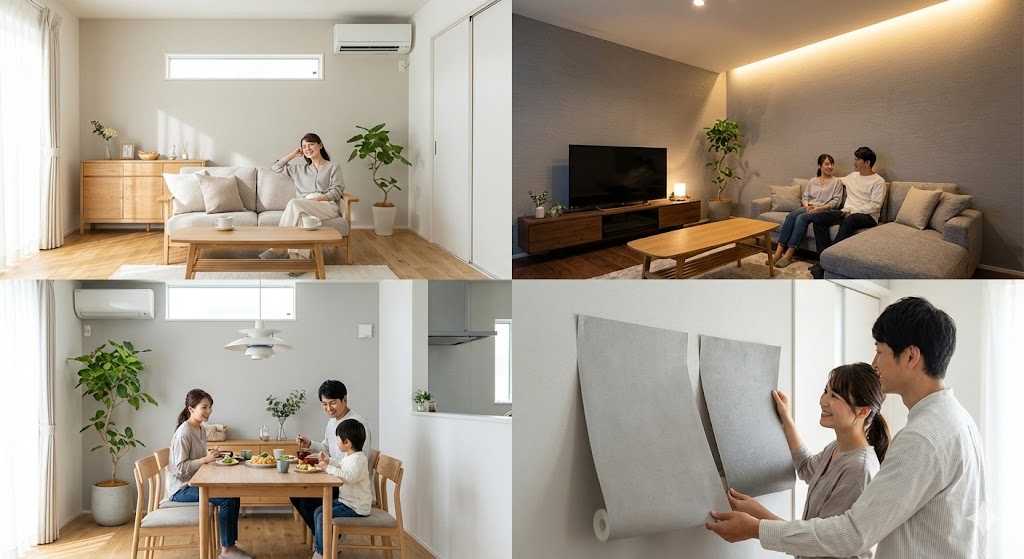 メインクロスのグレーで後悔しないための色選びと成功の秘訣