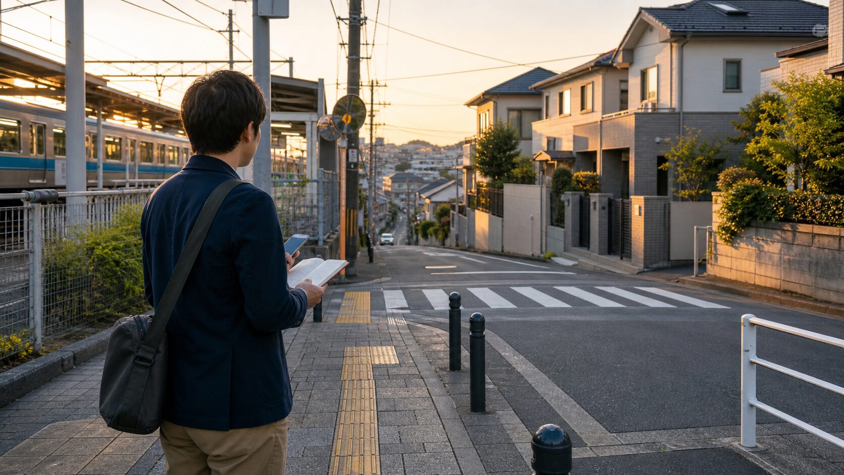 購入前に歩いて確認したいポイントの内容を補足するイメージ